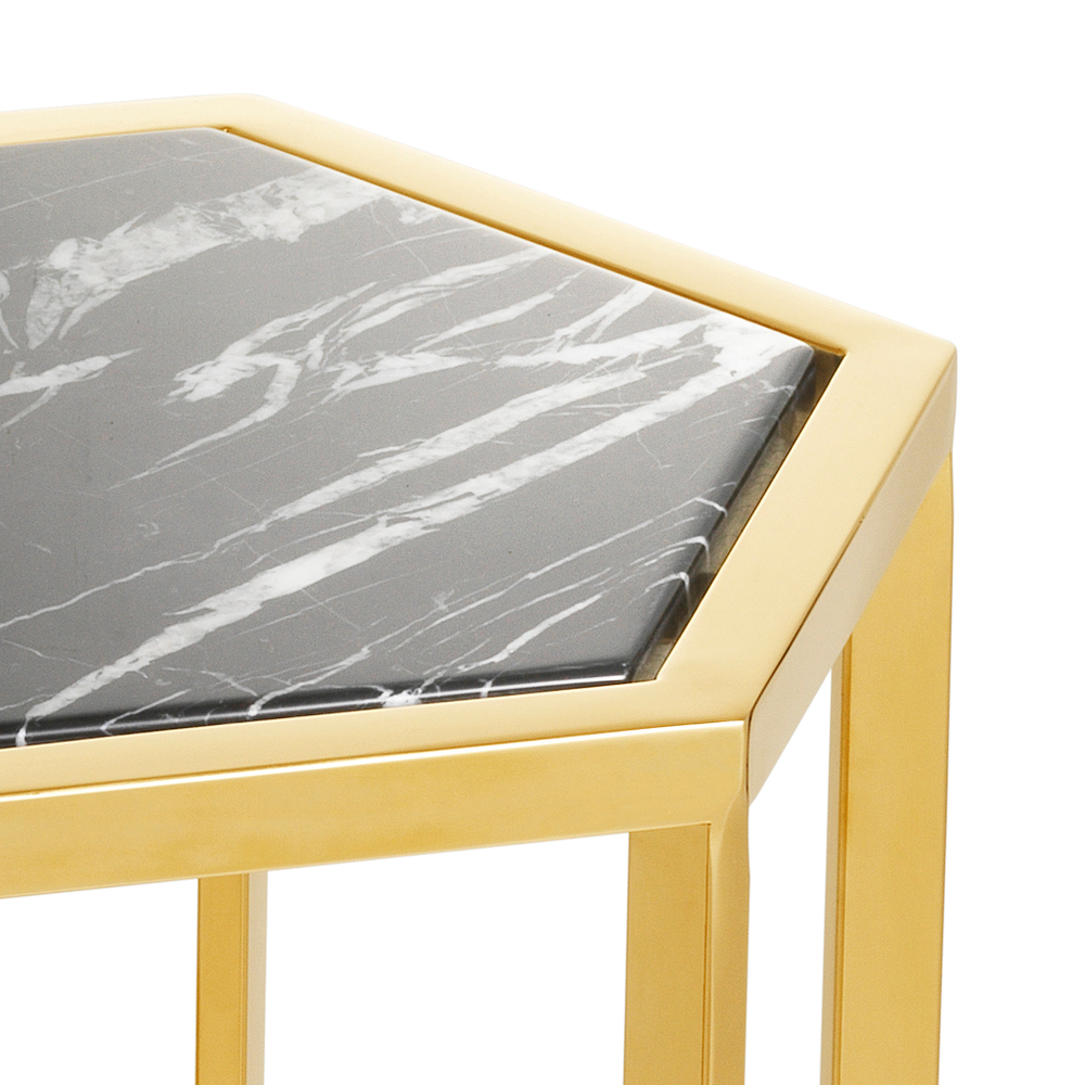 Приставной столик Side Table Taro set of 2 арт.111500