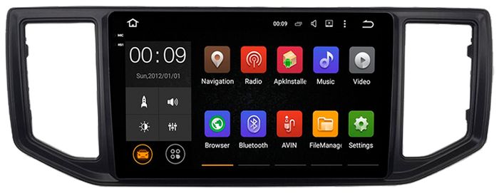 Магнитола для Volkswagen Crafter 2017+ - AIROC 2K RX-3716 Android 13, Быстрая, QLed+2K, CarPlay, SIM-слот