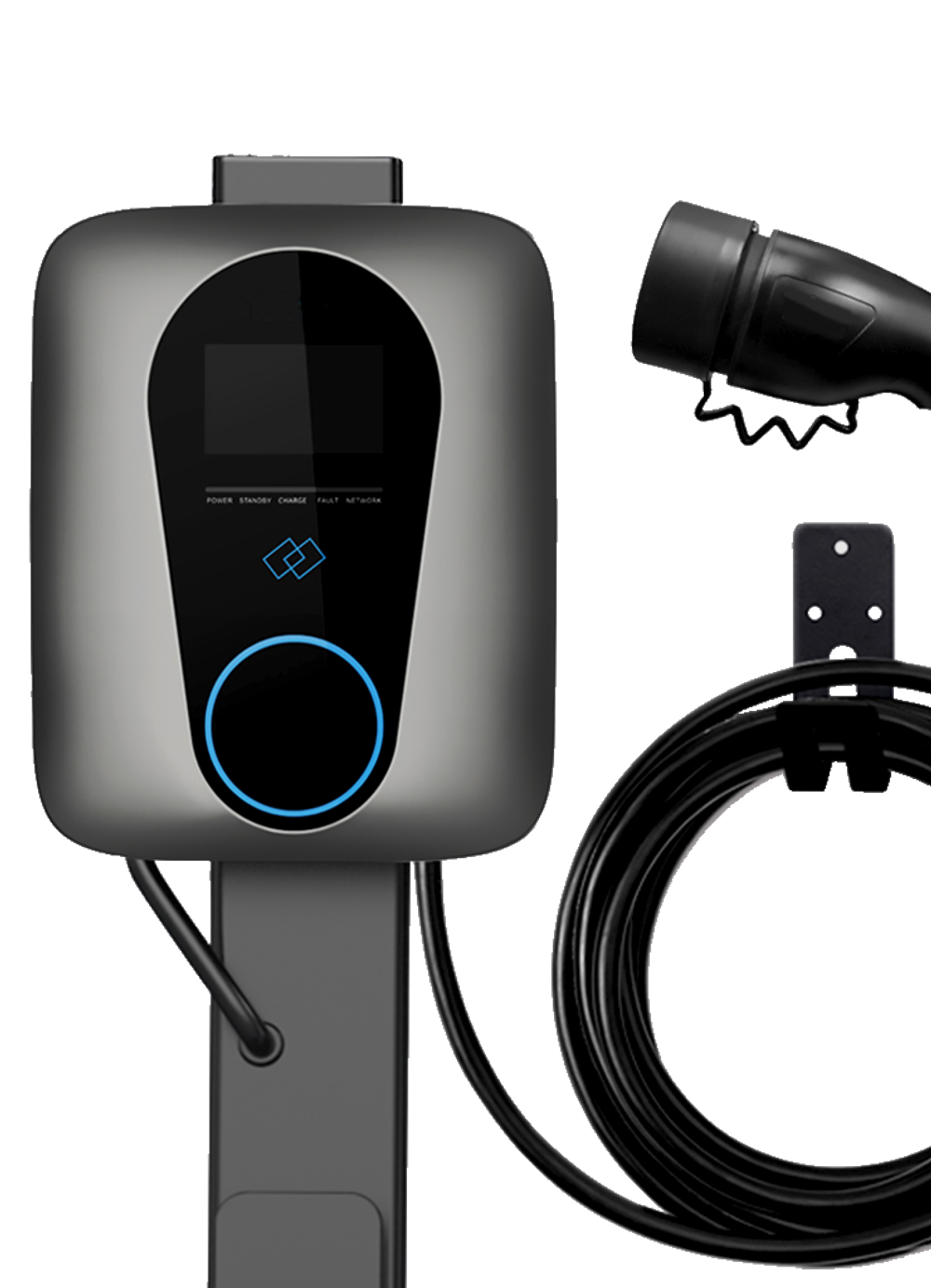 Зарядная станция Simple Energy Wallbox HomeCharger Smart, 7 кВт (SE-SMART-AC-7-T2-C) - 3