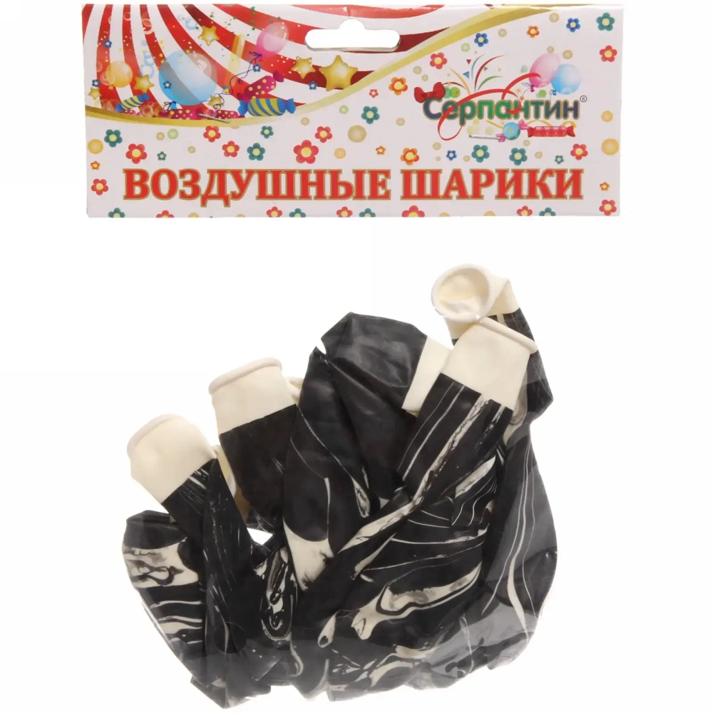 Воздушные шары «Мираж» 10шт 12»/30см серый