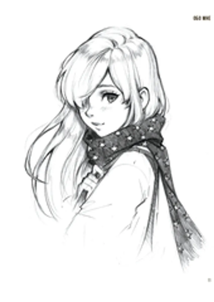 Sketch with Asia. Рисуем в стиле аниме и манга