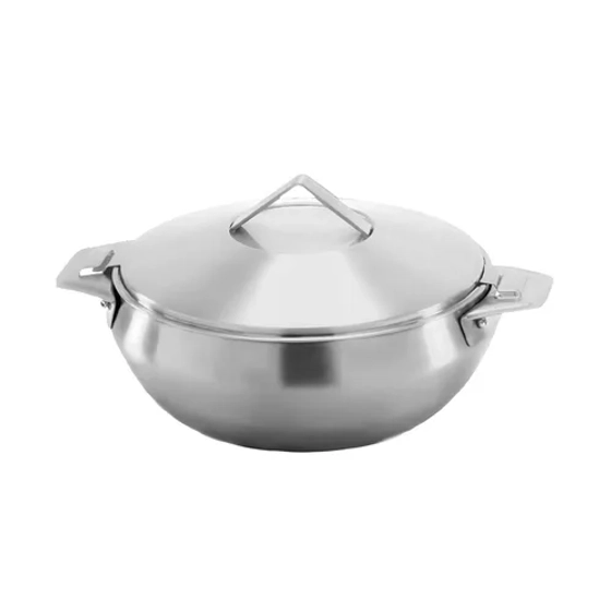 Кастрюля для подачи 3,8 л, 31,5/22 см h17 см с крышкой Style Buffet нерж. P.L. Hotelware
