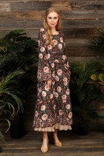 Dress "Hillary-2. Roses"