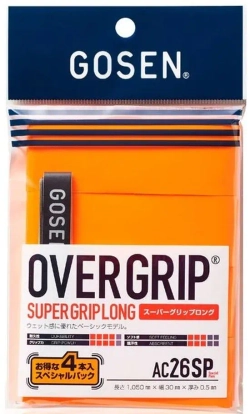 Теннисные намотки Gosen Super Grip 4P