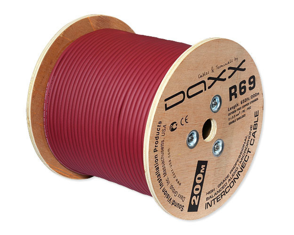 Daxx R69 аудио кабель микрофонный посеребренный