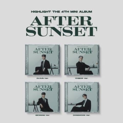 Альбом Highlight - AFTER SUNSET 4th Mini Album Jewel Case 4 Version SET