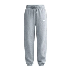Женские теннисные брюки Nike Sportswear Phoenix Fleece - dark grey heather/sail