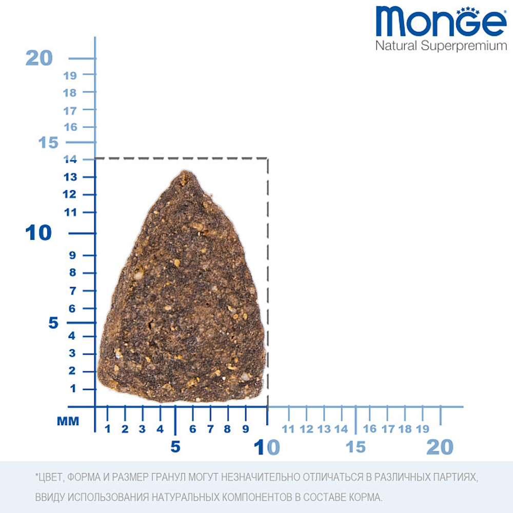 Корм для собак Monge Dog Speciality Line Monoprotein, из лосося с рисом 2,5 кг