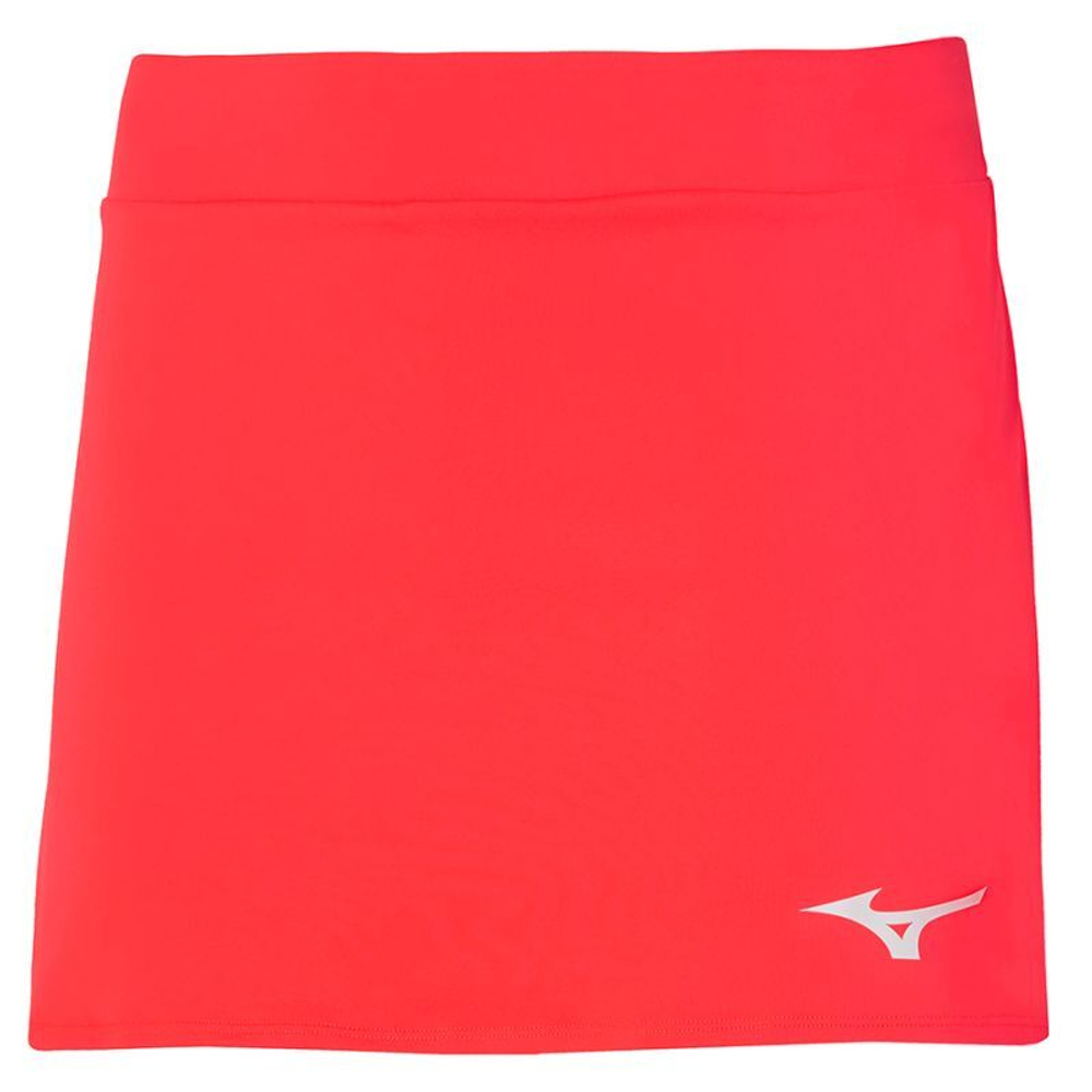 Теннисная юбка Mizuno Flex Skort - красный