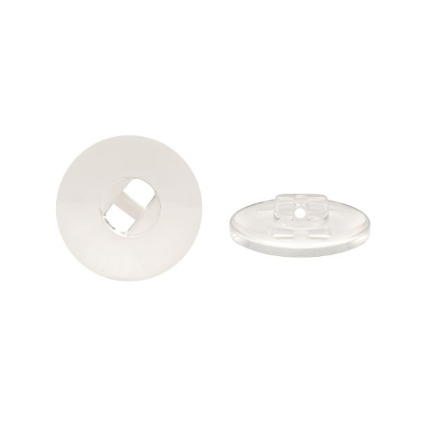 Пуговицы 2 прокола 32L=20 мм, (Clear (прозрачный)), 36 шт