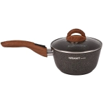 Ковш 1,5л «Granit Ultra Induction» (original) с носиком, съемная ручка, стеклянная крышка кго0156а