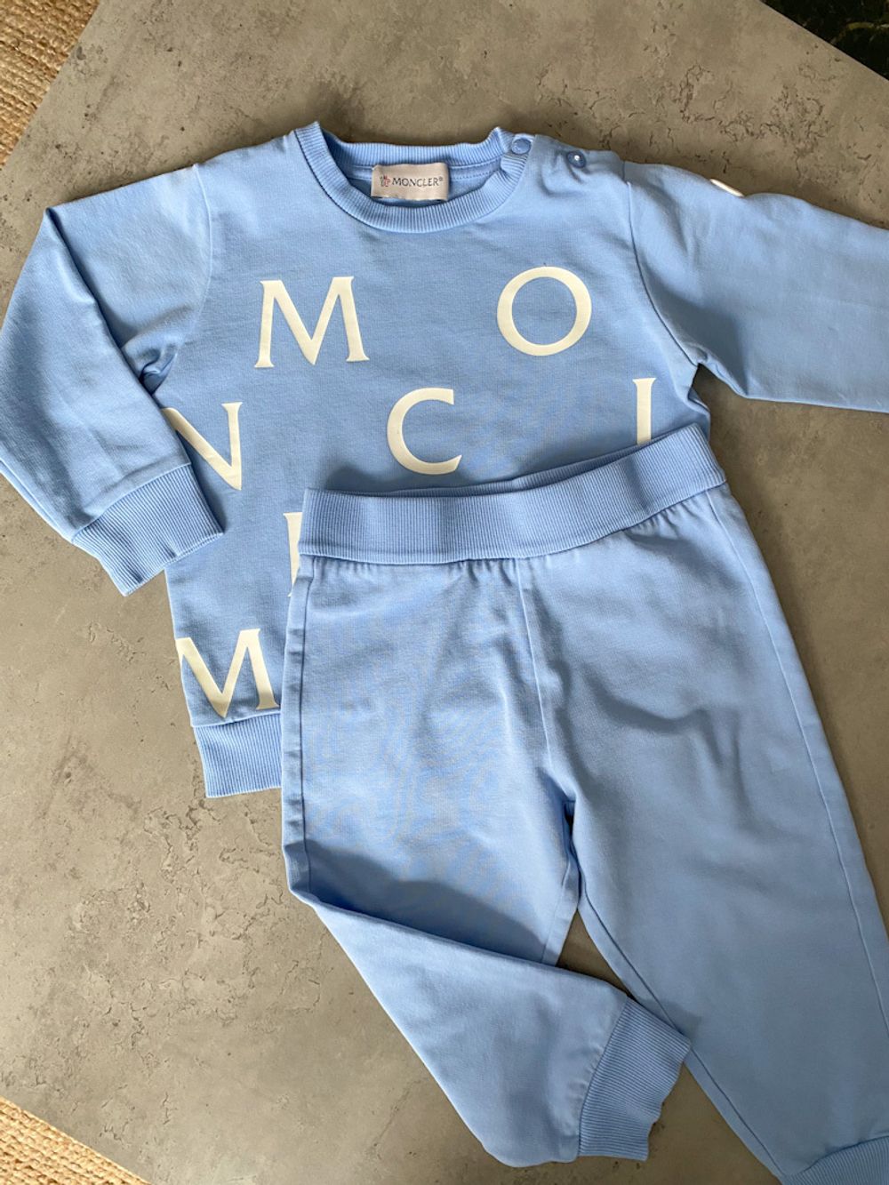 Хлопковый  костюм Moncler, 92