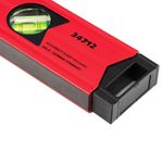 34712 Уровень алюминиевый магнитный, 1200мм, фрезерованный, 3 глазка (1 зеркальный), усиленный/ Matrix