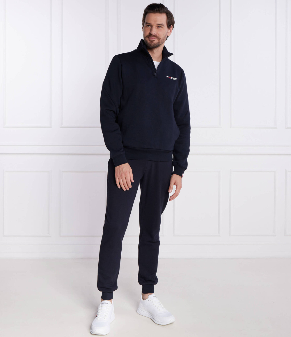 Худи ESSENTIALS 1/4 ZIP Tommy Sport - темно-синий(MW0MW32610)