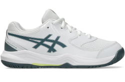 Детские теннисные кроссовки Asics Gel-Dedicate 8 GS - white/ironclad