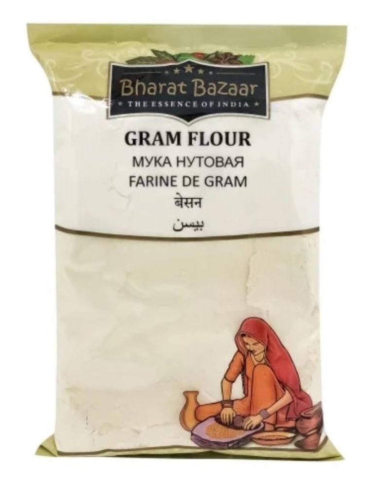 Мука Bharat BAZAAR Нутовая, 0.5 кг, 2 шт
