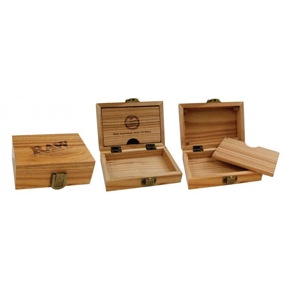 Коробка "RAW" Wood Gift Box Smokerbox 12.6x8.6x5 см