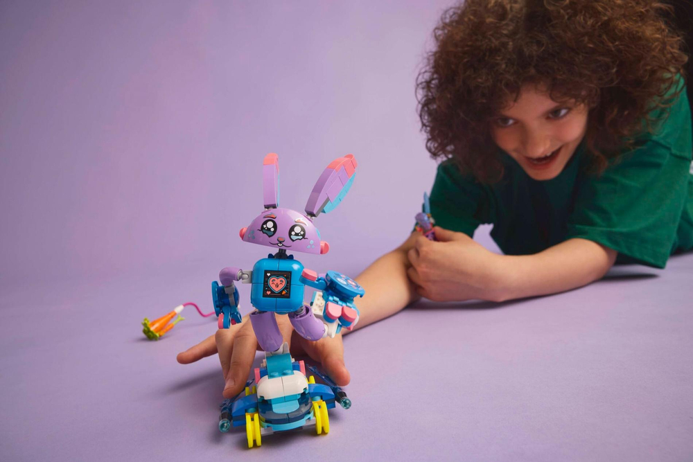 Конструктор Лего Дримзз Иззи и Банчерро — игровой кролик 71490 | LEGO Dreamzzz Izzie Bunchurro Gaming Bunny 252 дет 7+