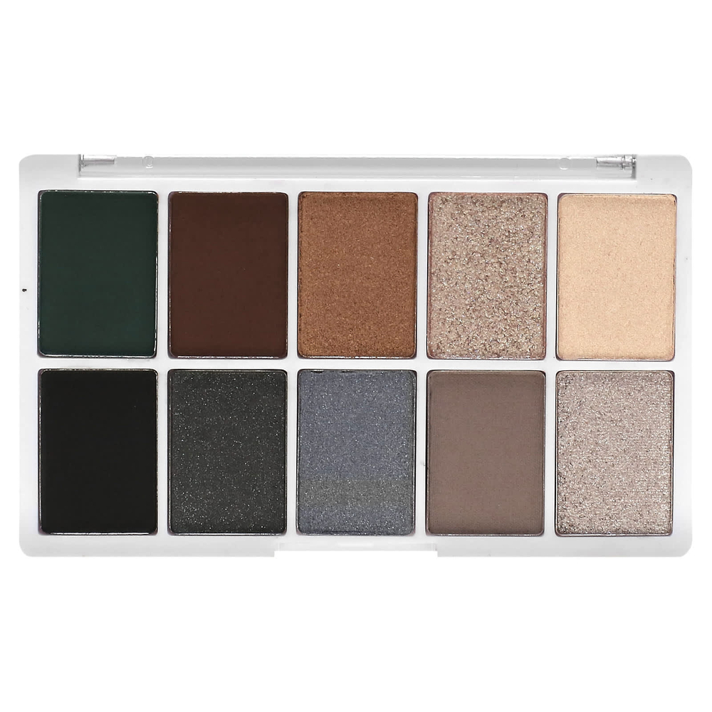 wet n wild, Color Icon, палитра теней из 10 оттенков, 1114076 Light Off, 12 г (0,42 унции)