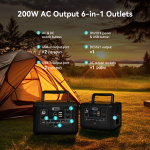 Электростанция портативная 153WH 47800mAh 200W Flashfish TELLUS-T200