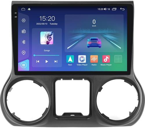 Магнитола для Jeep Wrangler 2015-2018 - Parafar PF099U2K на Android 13, Быстрая, QLED+2K, CarPlay, 4G SIM-слот