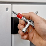 Ключ для электрошкафов профессиональный 90 мм Knipex 00 11 04