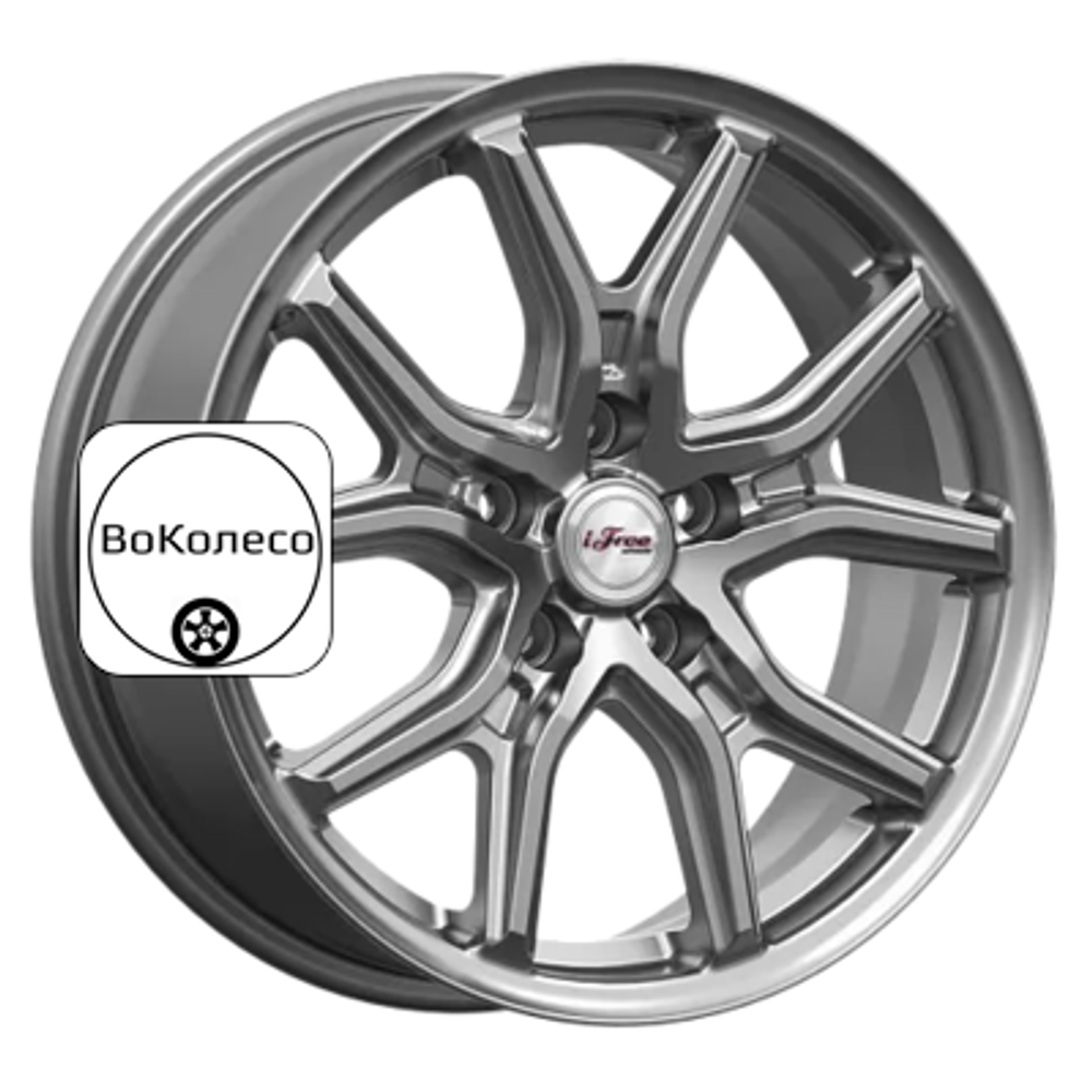 6,5x17/5x114,3 ET38 D67,1 Страйк (КС1080) Хай Вэй iFree