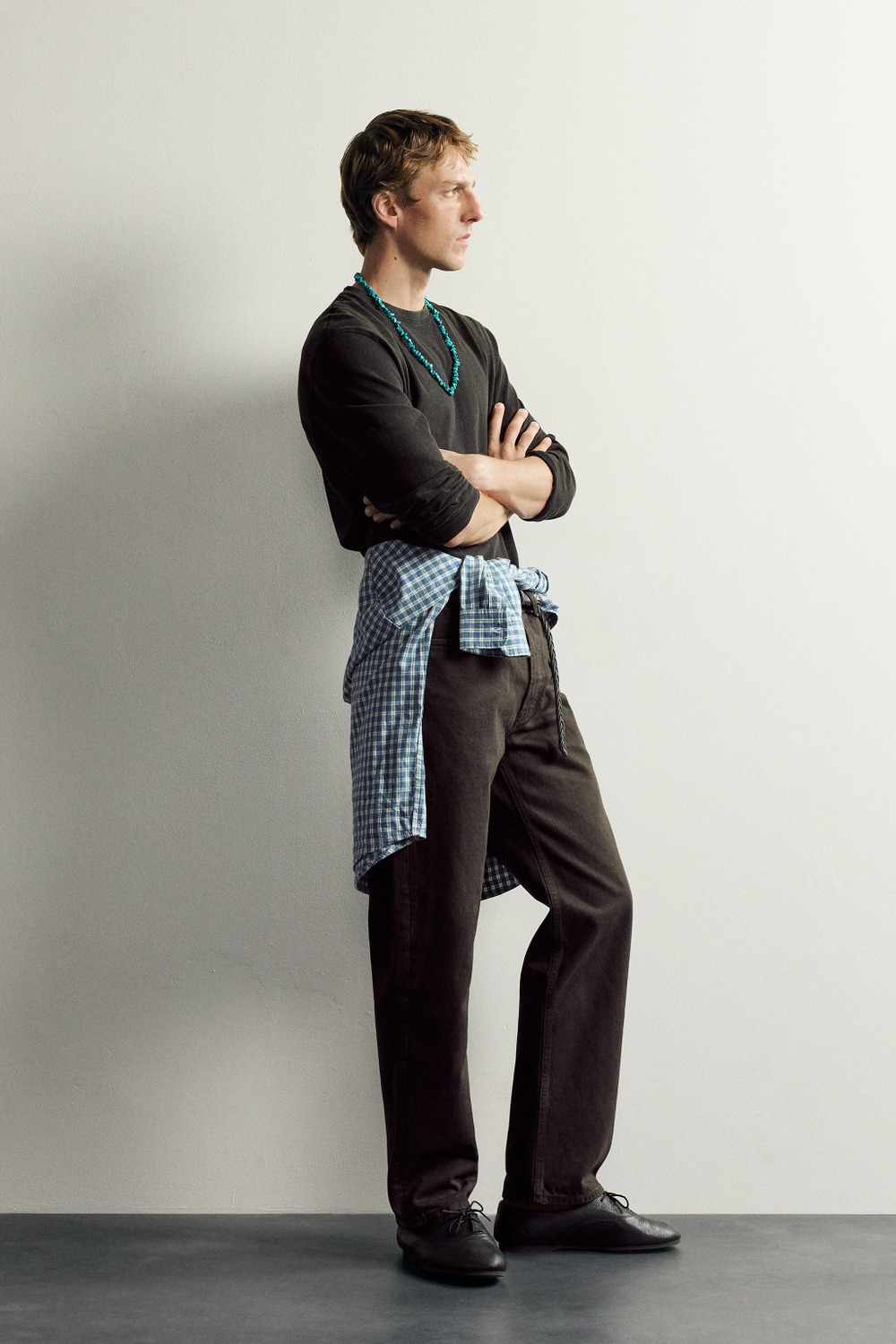 ФУТБОЛКА С ДЛИННЫМИ РУКАВАМИ AARON LEVINE X ZARA — ZARA