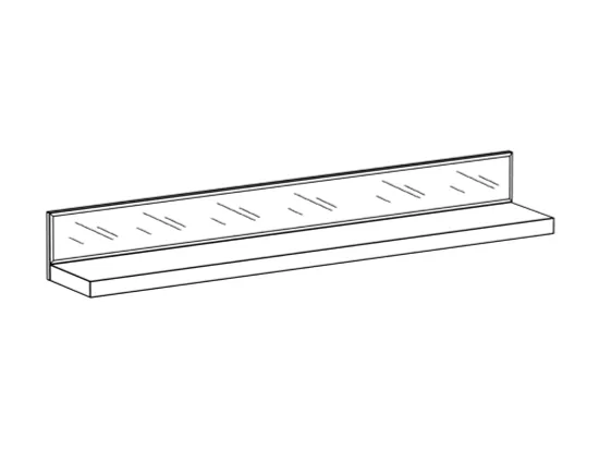 Полка Kristal 331374