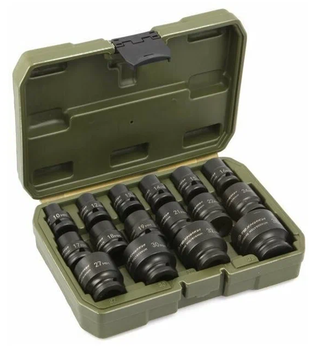 Набор головок ударных 1/2", 16шт.