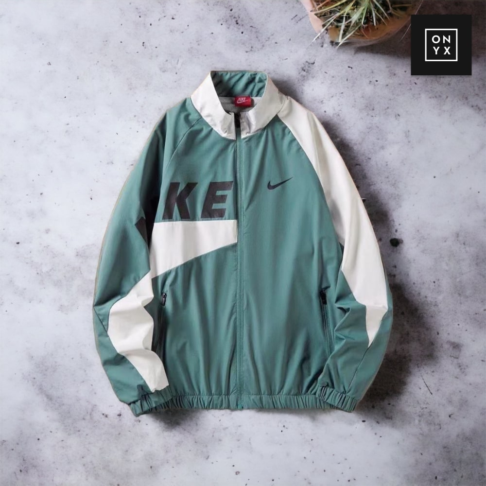 Куртка ветрозащитная Nike #4 • Зеленый
