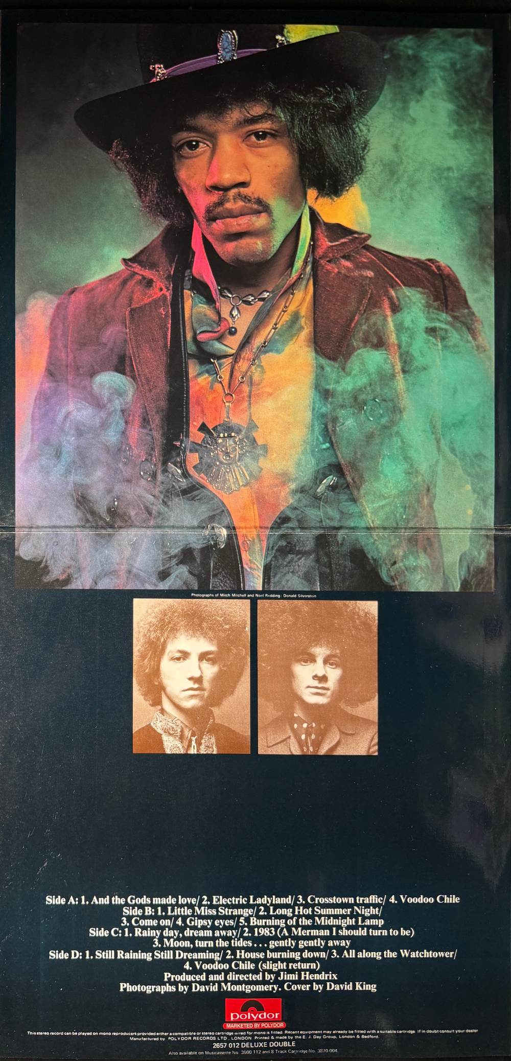 The Jimi Hendrix Experience ‎– Electric Ladyland 2LP (Англия 1973г.) Т