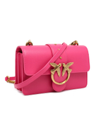 Кожаная сумка через плечо LOVE ONE MINI Pinko - розовый(100059 A0F1)