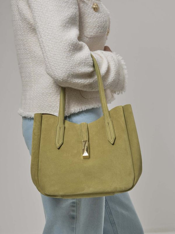 Замшевая сумка Sophie DBR 31059 киви