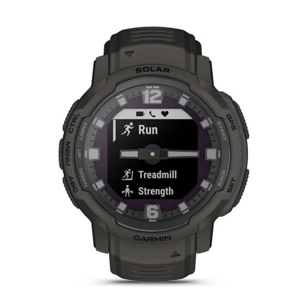 Умные часы Garmin Instinct Crossover Solar 45 мм графитовый