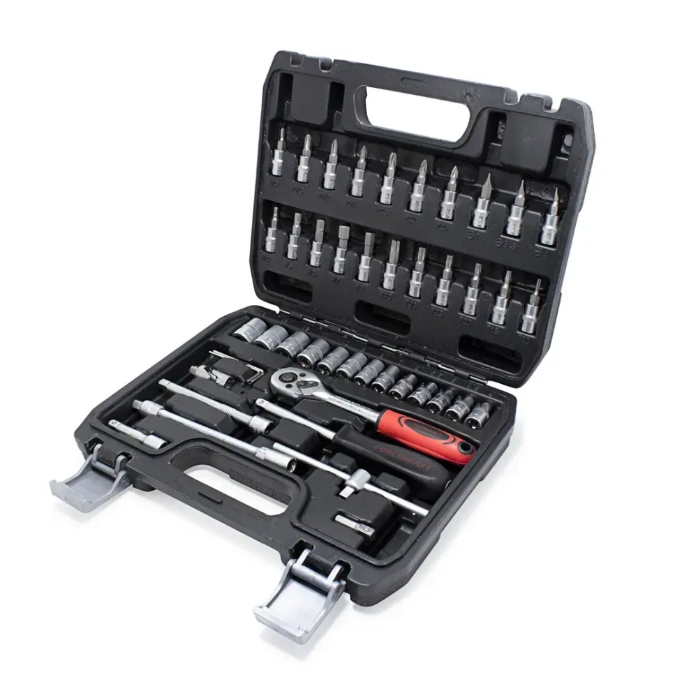 Набор инструмента 46пр. 1/4''(6-гран.)(4-14мм) FORCEKRAFT FK-2462-5