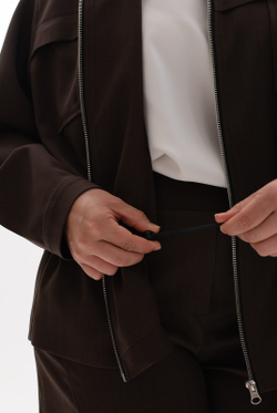 Жакет женский 4805А, Шоколадный