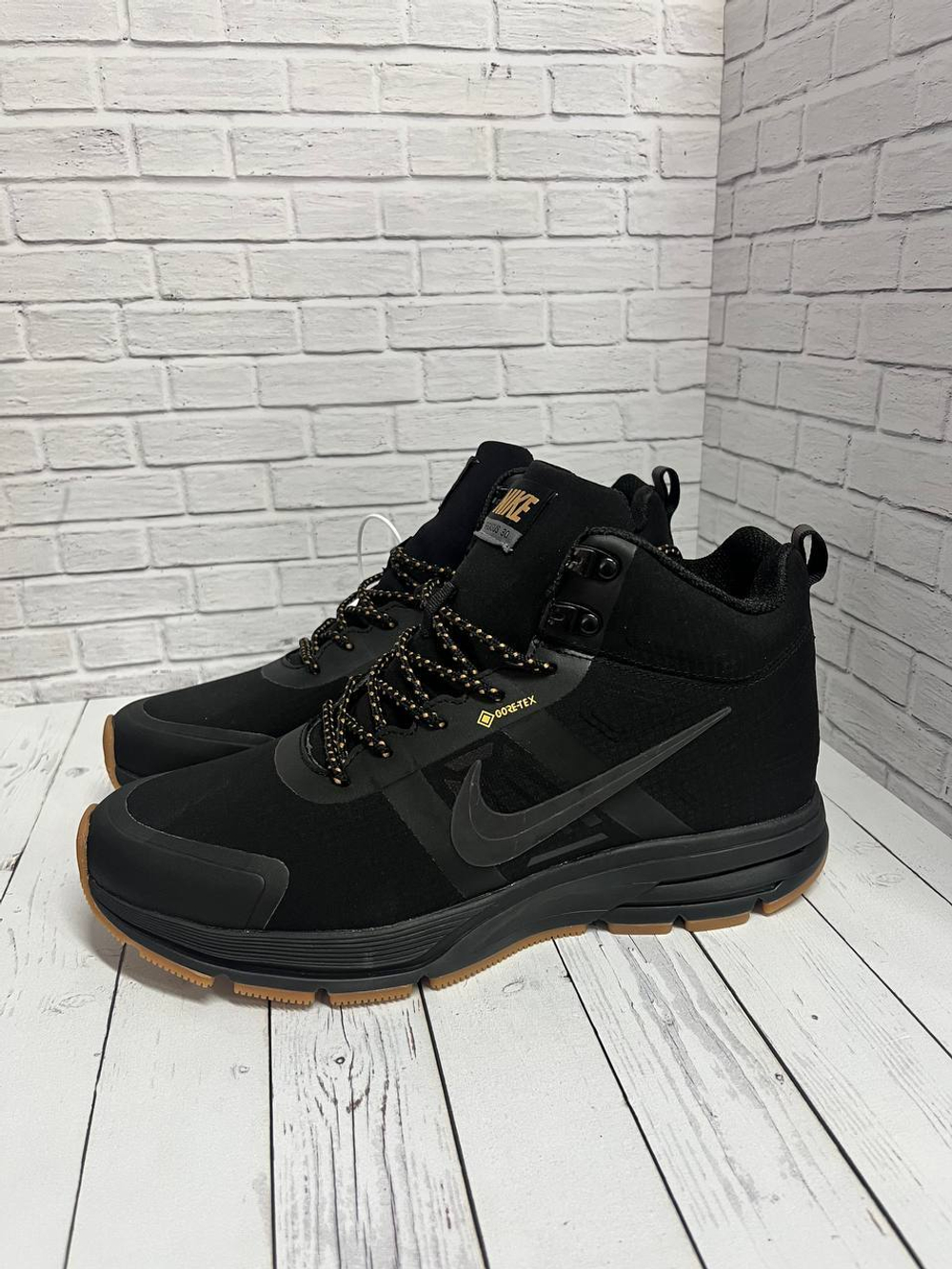 КРОССОВКИ NIKE AIR GORE-TEX /ЧЕРНЫЙ
