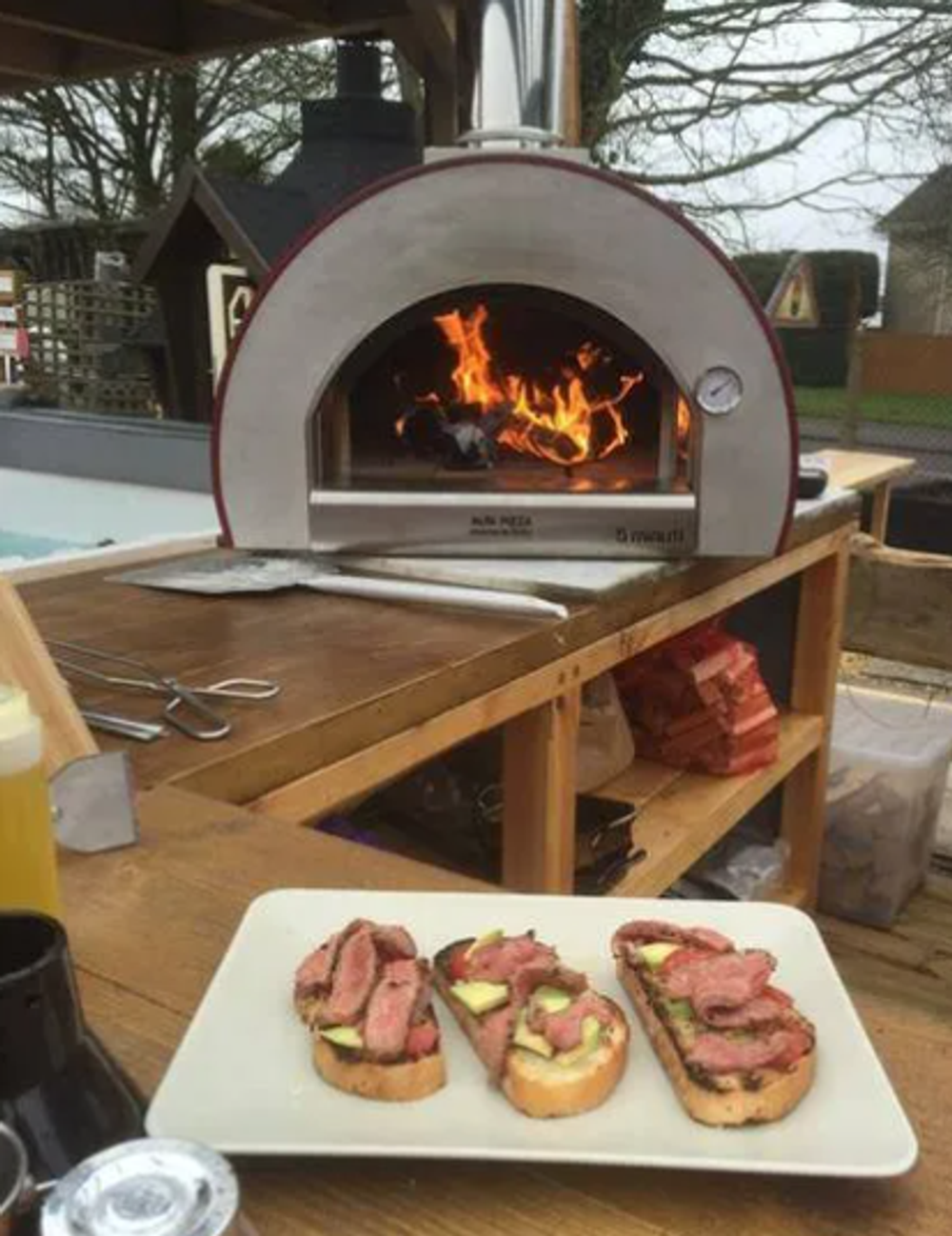 Печь для пиццы на дровах ALFA PIZZA 5 Minuti Top
