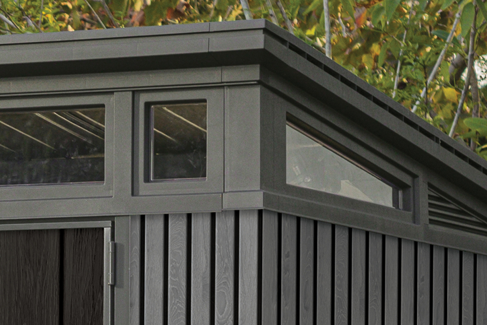 Садовый сарай Keter Signature Vertical Pent 7x7 grey