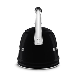 Чайник со свистком 2.3л Smeg черный