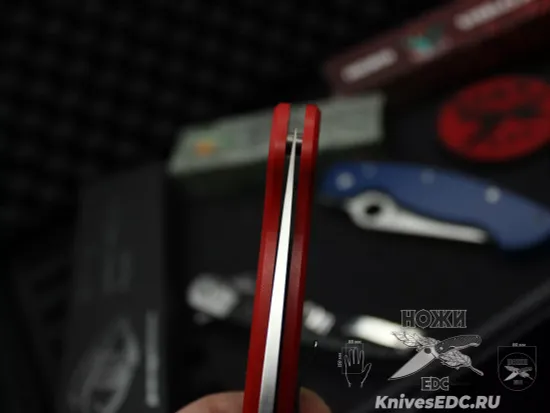 Складной нож Steelclaw Боец-3, красная рукоять  G10 - сталь D2