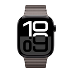 Умные часы Apple Watch Series 10 GPS, 46mm, Jet Black Aluminium Case with Link Bracelet, Slate