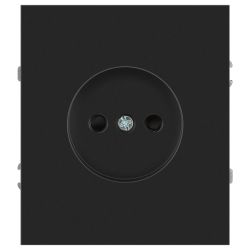 Розетка ЭРА Arktik 16-2106-05 без заземления 2P 16А-250В антрацит | Эра Arktik