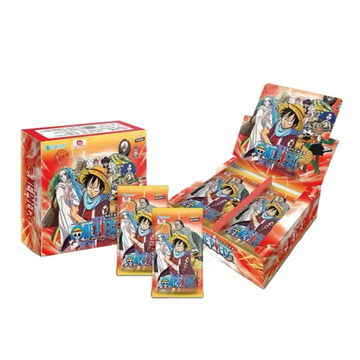 Коллекционных карточки One Piece 1.1 (Категория B). Фабрика Qiqu (4 карточки в бустере)