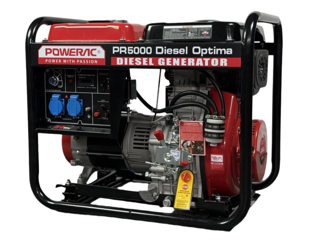 Дизельный генератор Powerac PR10000 Diesel Optima