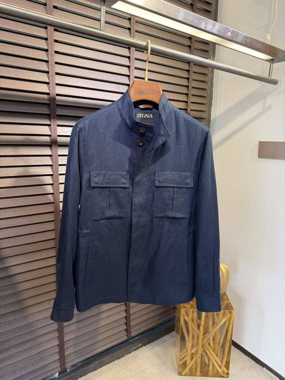Льняной костюм Zegna