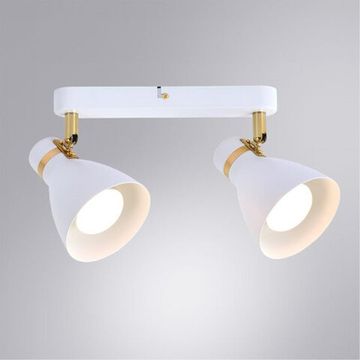Спот 2*Е27 A5047PL-2WH белый Fafnir Arte Lamp