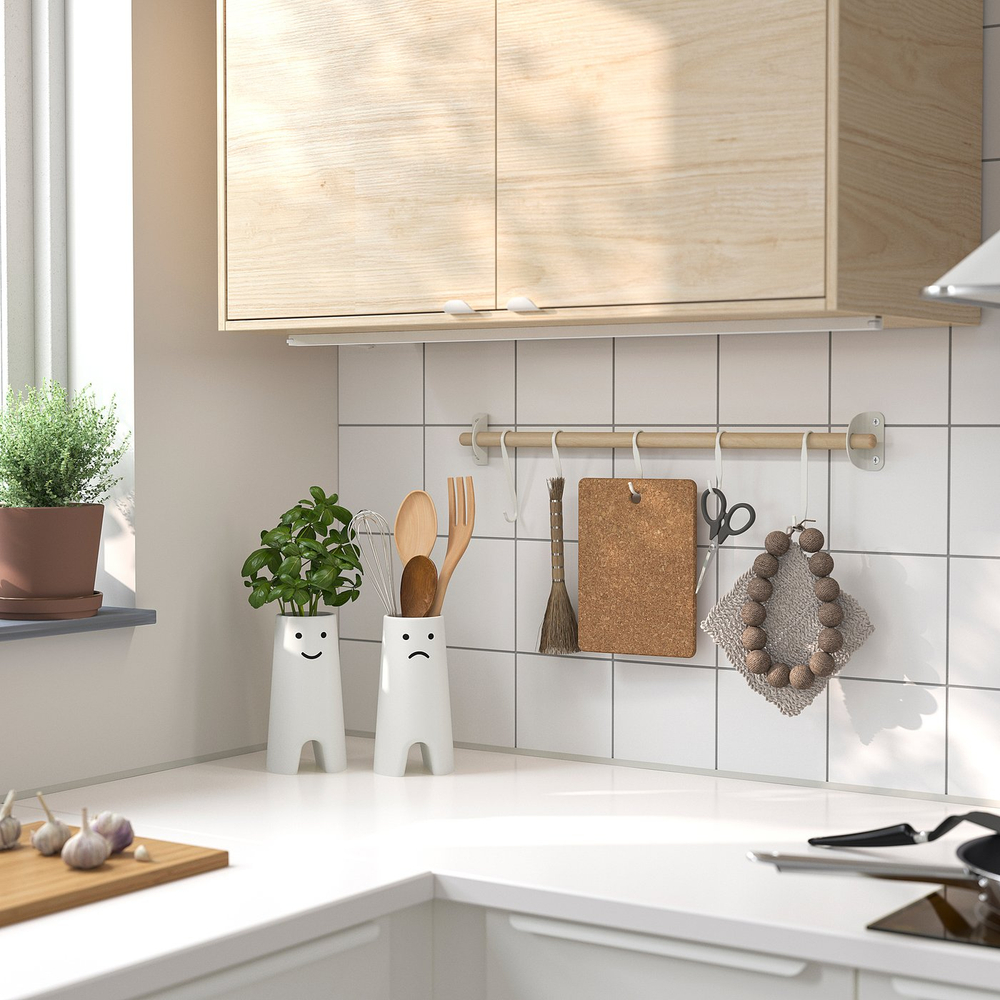 IKEA FRÖVÄXT  (ИКЕА ФРЁВЭКСТ)  -  Ваза - белая 20 см