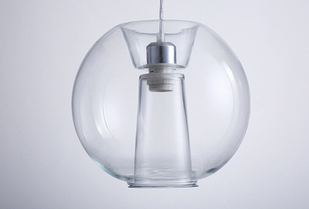 Pendant design lamp Tangle Globe by Artecnica (Gold)